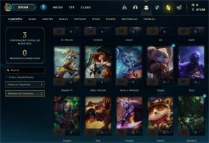 Conta FERRO 4 - Smurf LOL (league of legends) ELOMOON
