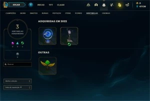 Conta FERRO 4 - Smurf LOL (league of legends) ELOMOON