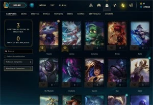 Conta FERRO 4 - Smurf LOL (league of legends) ELOMOON