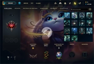 Conta FERRO 4 - Smurf LOL (league of legends) ELOMOON