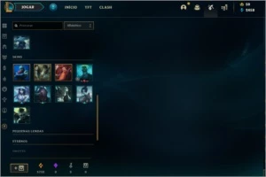 Conta platina c/ 54 117champs, conta unraked de BRINDE - League of Legends LOL