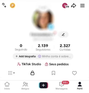 Conta Tiktok 2K Com Live Studio + Sem Shop (Melhor Preço) - Social Media