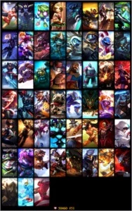 Conta de LoL Gold2 51 skins - League of Legends