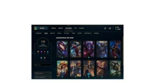 Conta lol Diamante 1 // com borda ex challenger - League of Legends