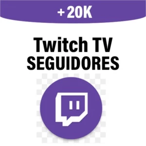 TWITCH - SEGUIDORES ENVIO IMEDIATO - Redes Sociais