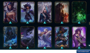 Conta League of Legends mais de 1000 skins LOL
