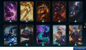 Conta League of Legends mais de 1000 skins LOL