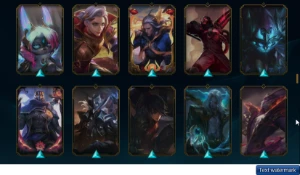 Conta League of Legends mais de 1000 skins LOL