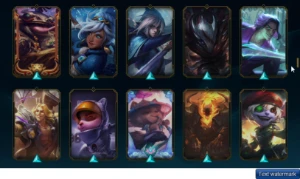 Conta League of Legends mais de 1000 skins LOL