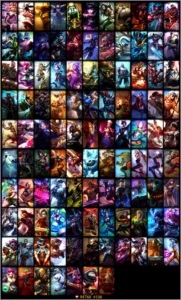 conta lol ouro 106 skins - League of Legends
