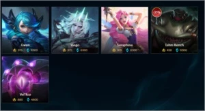 Conta League of Legends com 112 skins, Gold 3 LOL