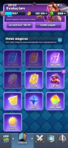 Conta Clash Royale Deck de Lava hound