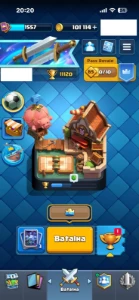 Conta Clash Royale Deck de Lava hound