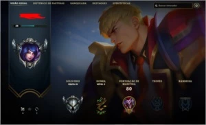 Vendo conta lol prata 3 V-10 D-10 - League of Legends