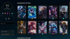 Conta Lol, Esmeralda Season Passada, 22 Skins, Full Acesso - League of Legends