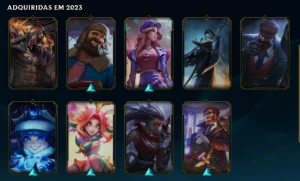 Conta Lol, Esmeralda Season Passada, 22 Skins, Full Acesso - League of Legends