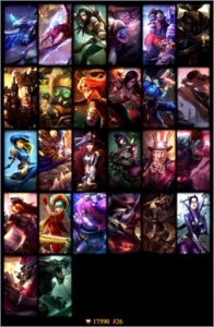 CONTA OURO 3 - League of Legends LOL