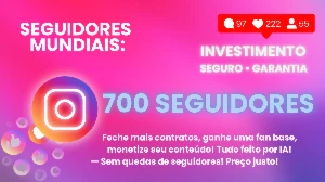 700 seguidores Instagram ETERNOS