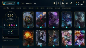 Conta Lol Todos Os Champs Varias Skins - League of Legends