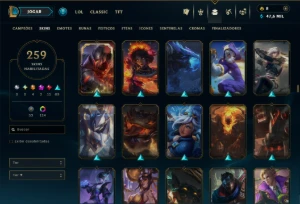Conta Lol Todos Os Champs Varias Skins - League of Legends
