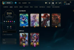 Conta Lol Todos Os Champs Varias Skins - League of Legends