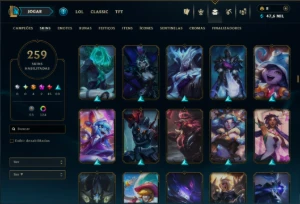 Conta Lol Todos Os Champs Varias Skins - League of Legends