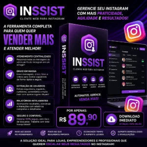 INSSIST — Cliente Web do Instagram para PC no Chrome - Redes Sociais