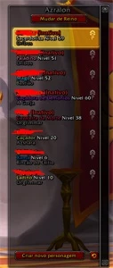 Conta de World of Warcraft - Blizzard
