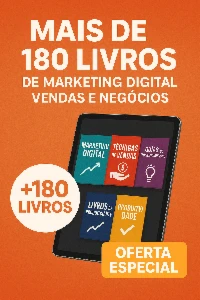 Mais De 180 Livros-Marketing Digital,Vendas E Mais - eBooks
