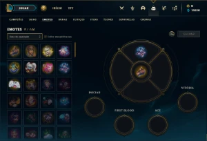 Conta diamante 2 com 24 Champs e 2 Skins - League of Legends LOL
