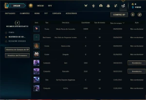 Conta diamante 2 com 24 Champs e 2 Skins - League of Legends LOL