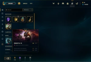 Conta diamante 2 com 24 Champs e 2 Skins - League of Legends LOL
