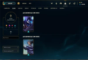 Conta diamante 2 com 24 Champs e 2 Skins - League of Legends LOL