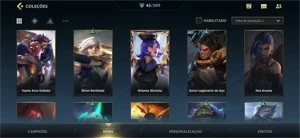 Conta Wild Rift Esmeralda I - League of Legends: Wild Rift LOL WR