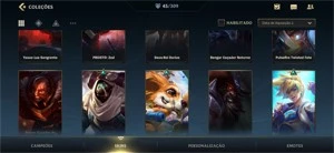 Conta Wild Rift Esmeralda I - League of Legends: Wild Rift LOL WR