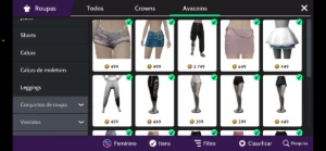 Conta nível 15 com 5 anos, itens raros e de crows - Avakin Life