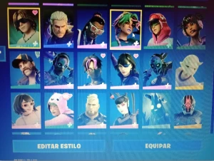 Conta De Fortnite Com +160 Skins No Precinho