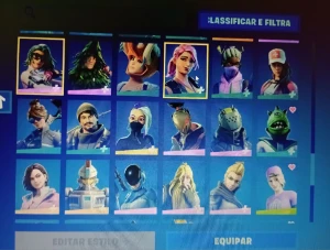Conta De Fortnite Com +160 Skins No Precinho