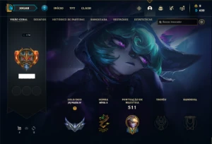 Conta 165 champs + 95 skin - League of Legends LOL