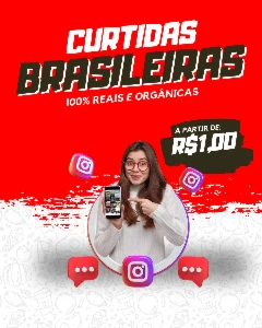 Curtidas Reais Brasileiras para Instagram - Redes Sociais