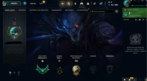 conta esmeralda lol - League of Legends