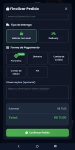 Script sistema cardápio digital completo SaaS - Outros