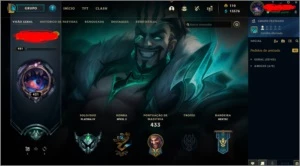 Conta League of Legends - Platina LOL