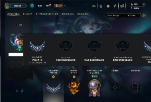 Conta Prata 3 com TODOS os Champs e 147 Skins +2 Prestigios