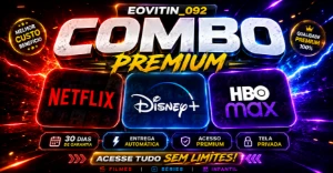 Netflix + Disney Plus + Hbo Max • Tela Privada 30 Dias 🔥 - Assinaturas e Premium