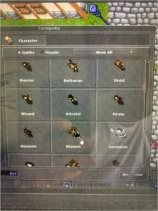 VENDO CHAR RP EM HONBRA - LOYALTY 10% - LEVEL 358 - Tibia