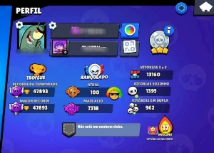 Conta De Brawl Stars