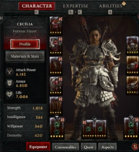 Diablo 4 -  Bárbaro lvl 81 TOP - Pacote Ultimate - Diablo Immortal