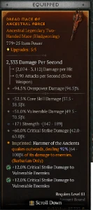 Diablo 4 -  Bárbaro lvl 81 TOP - Pacote Ultimate - Diablo Immortal