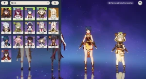 AR30 - Hutao + Homa (BIS) + Harpa + Beidou C5 - Genshin Impact